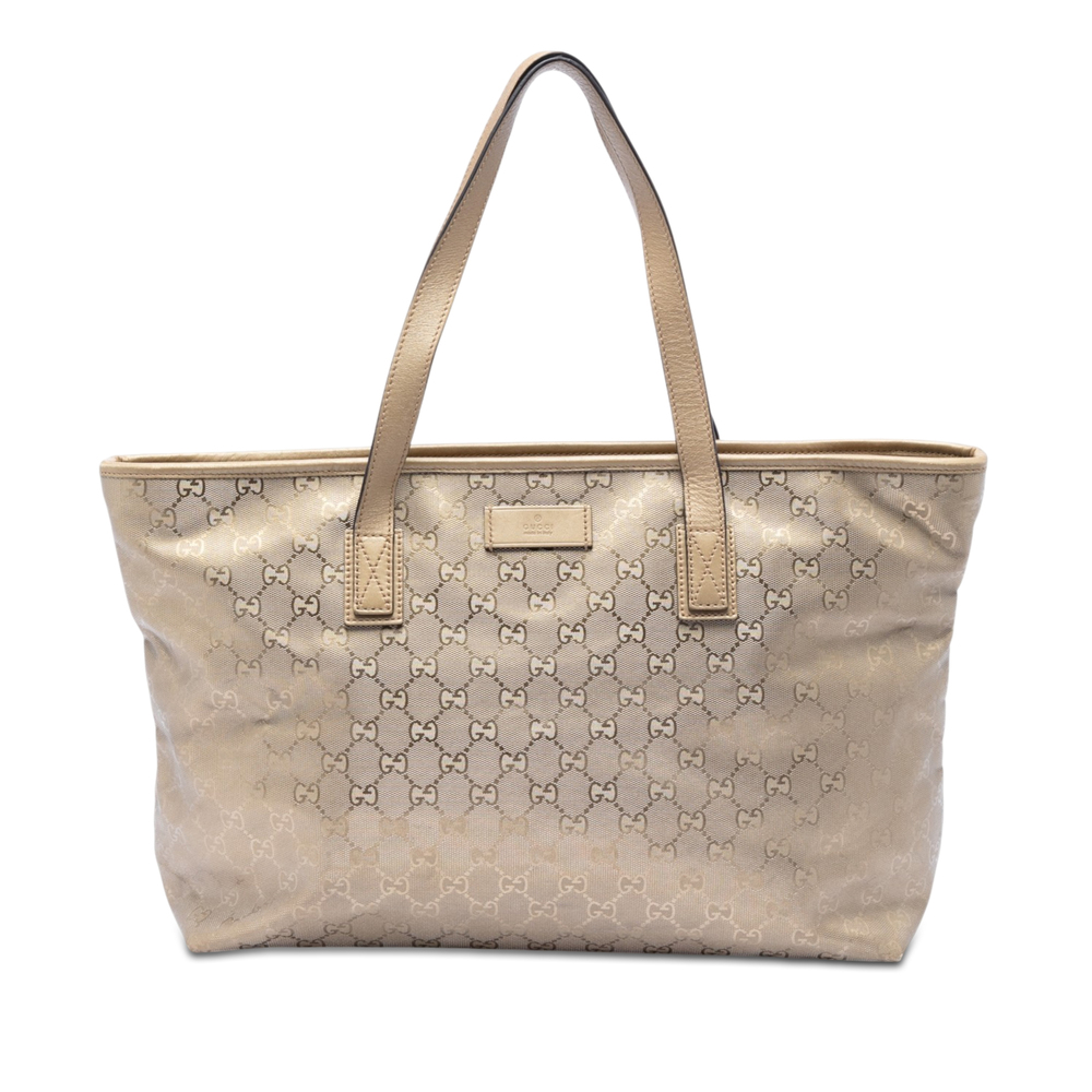 Pre-Loved Gucci Medium GG Imprime Tote